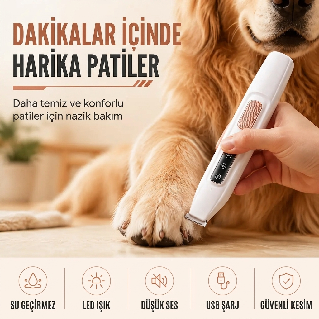 Evcil Hayvan Tıraş Makinesi
