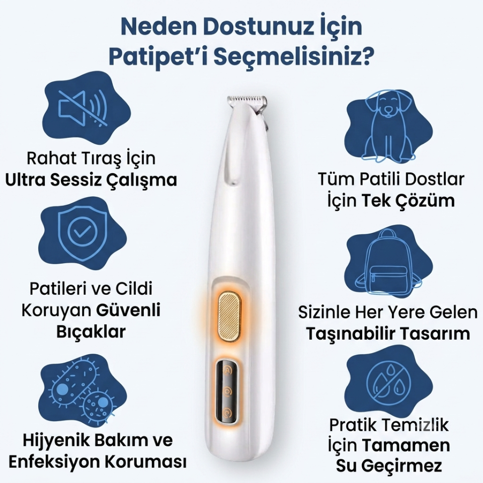 Evcil Hayvan Tıraş Makinesi