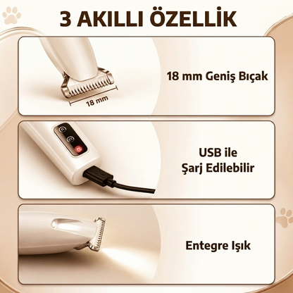 Evcil Hayvan Tıraş Makinesi